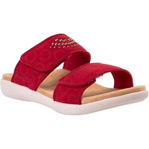 Revitalign Size 11 Mirage Slide Sandal Baked Apple Red Orthotic Comfort